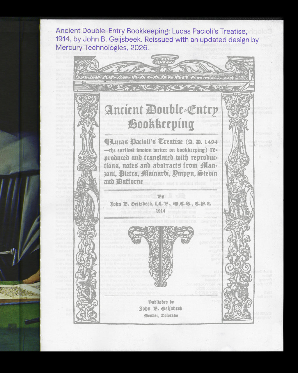 Mercury's Pacioli Book